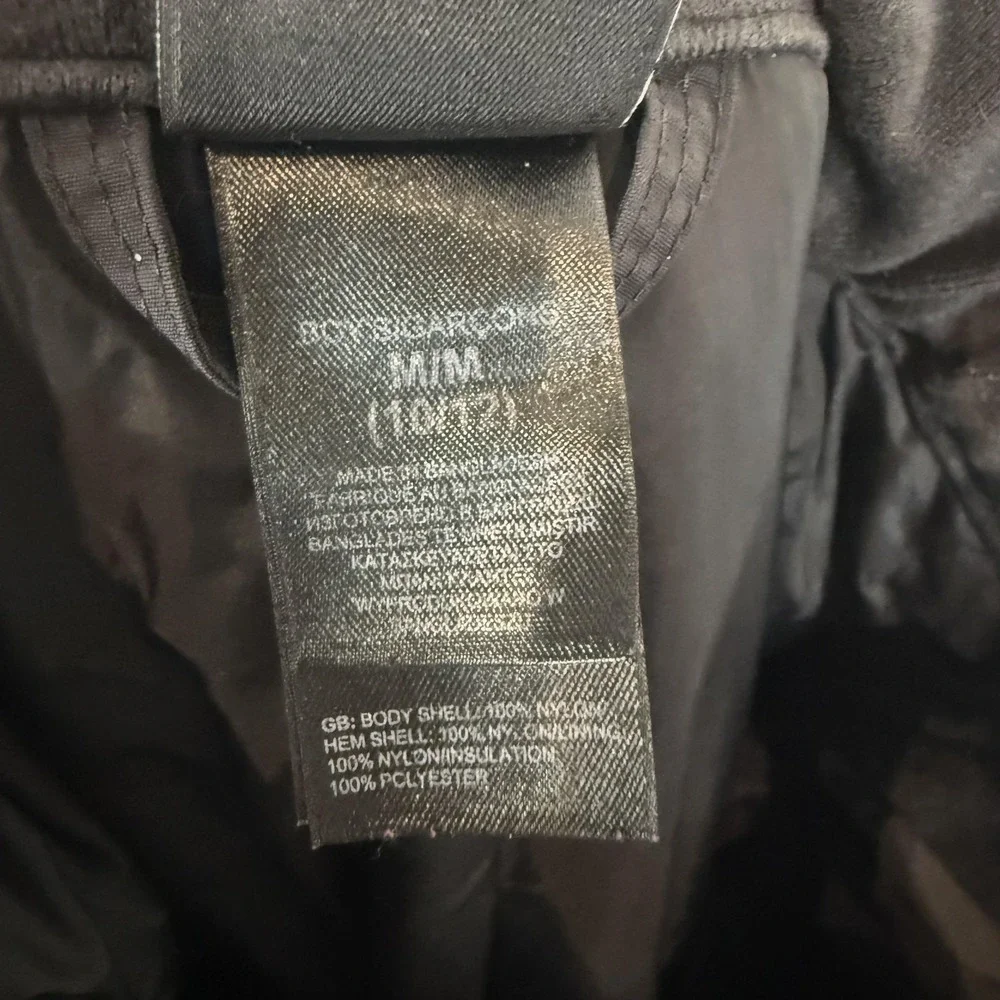 The North Face Snow Pants Boys 10-12 Black HyVent Waterproof Winter Insulated